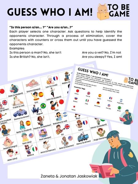 Guess who I am (TO BE)