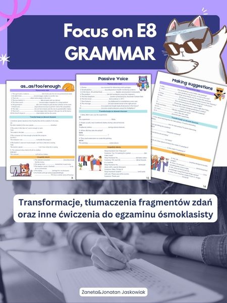 Focus on E8 - GRAMMAR