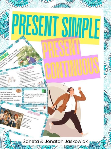 Present Simple vs Present Continuous (6-8 kl)