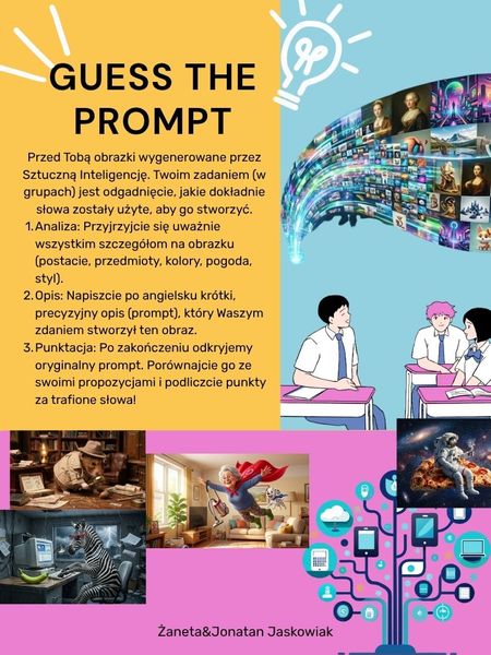 Guess the prompt Speaking material 